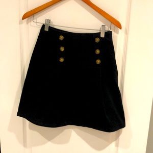 Simons twik black short skirt